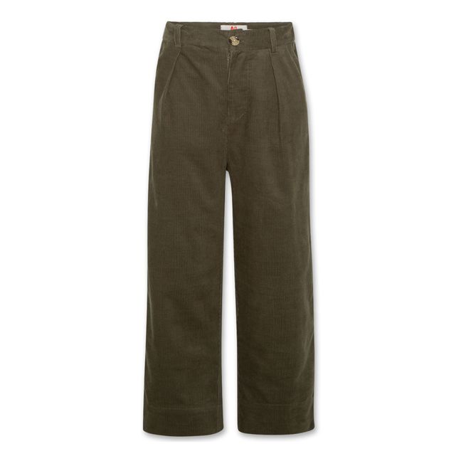 Pantalon Scarlett Cord | Forest Green