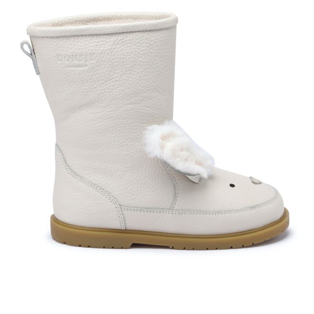 Wadudu Exclusive Snow Bunny Lined Boots | Bianco