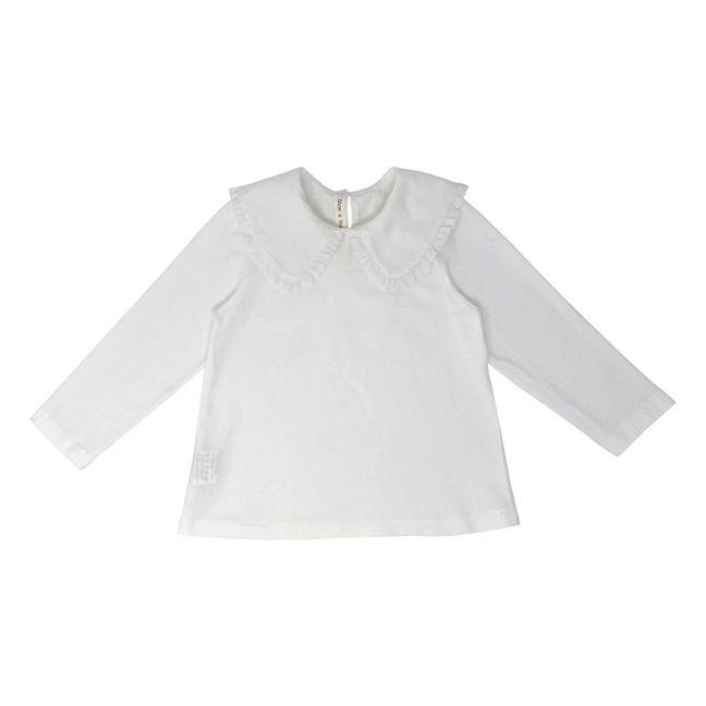 Collared T-Shirt | Ecru