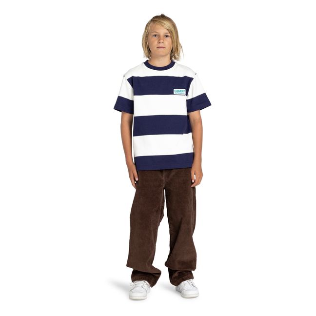 T-shirt Tom Rayé | Bleu marine