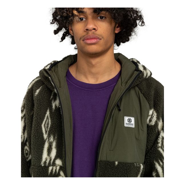 Veste Wolfe Sherpa Recyclée | Marron