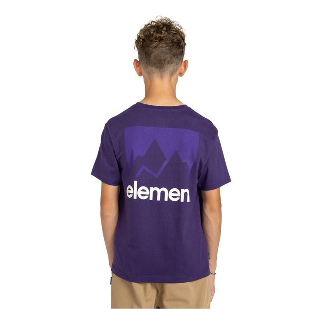 T-shirt Joint Logo Coton Bio | Mauve