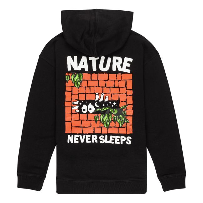 Hoodie Never  | Black