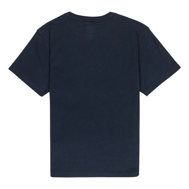 Hike Rise organic cotton T-shirt | Navy blue