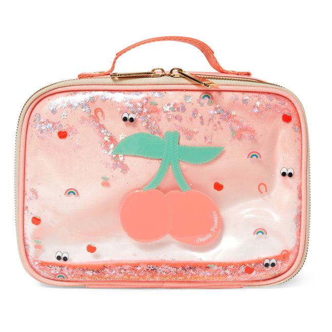 Cherries Thermo Bag | Pink