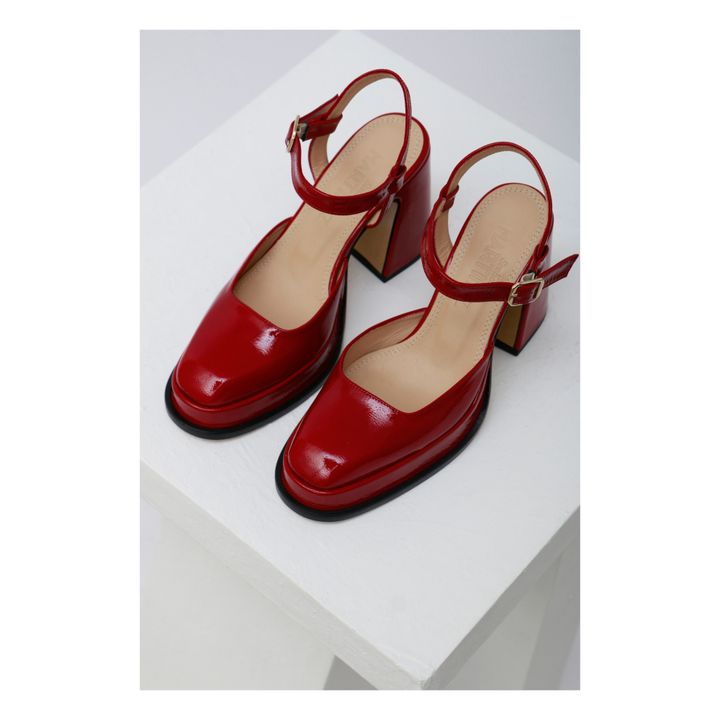 Malasana-Sandalen | Rot- Produktbild Nr. 1
