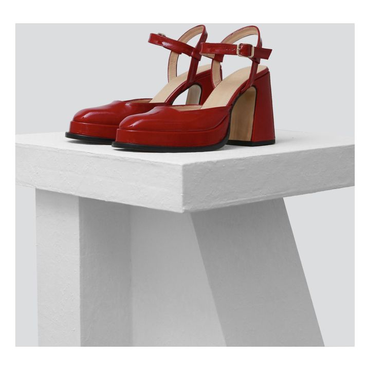 Malasana-Sandalen | Rot- Produktbild Nr. 4
