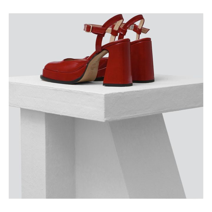 Malasana-Sandalen | Rot- Produktbild Nr. 5