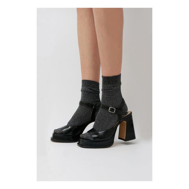 Garcia-Sandalen | Schwarz