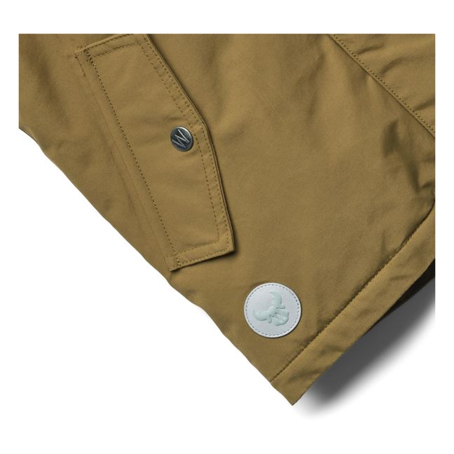 Parka Façon Fourrure Matières Recyclées Kasper Tech | Vert kaki