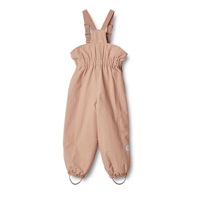 Pantalon de Ski Bretelles Matière Recyclée Sal Tech | Rose pâle