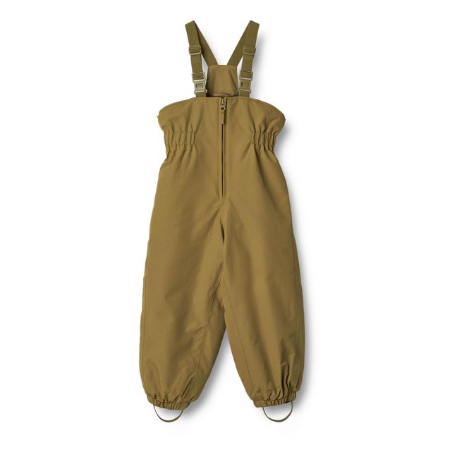 Pantalon de Ski Bretelles Matière Recyclée Sal Tech | Vert kaki