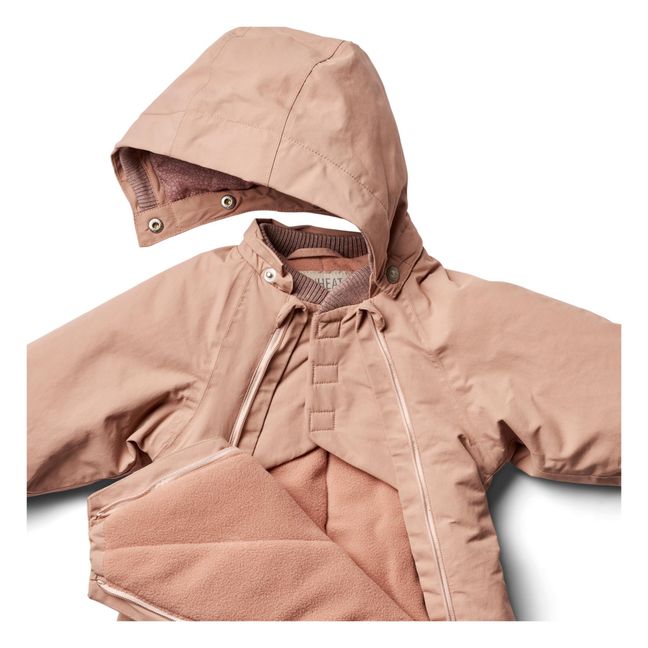 Combinaison de Ski Matières Recyclées Adi Tech | Rose pâle