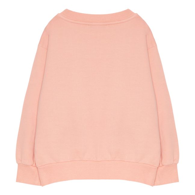 Sweatshirt aus Bio-Baumwolle Pop Corn | Rosa