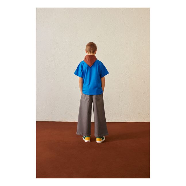 T-Shirt Coton Bio Cinema | Bleu