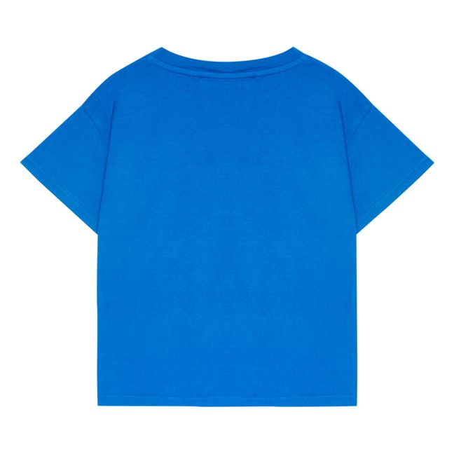 T-Shirt Coton Bio Cinema | Bleu