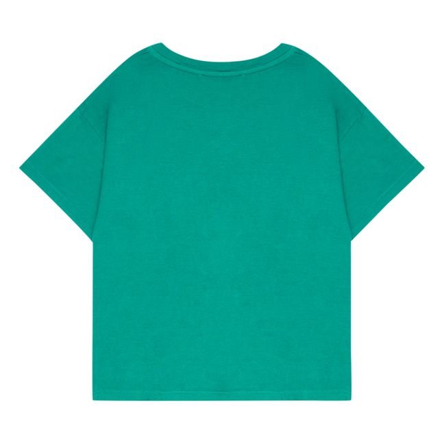 T-Shirt Coton Bio Writer | Vert