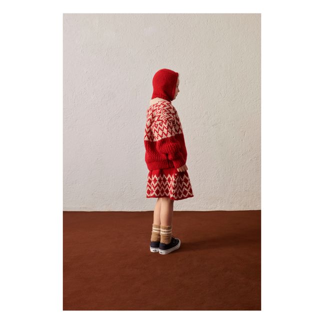 Pull Laine Red Jersey | Rouge