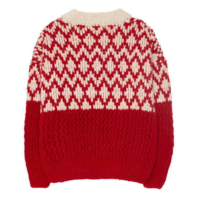 Pull Laine Red Jersey | Rouge