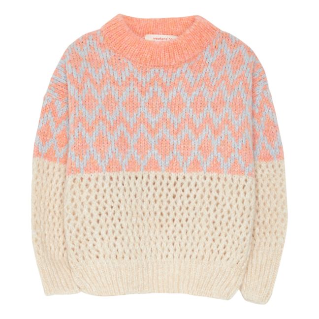 Pull Laine Pink Jersey | Rose