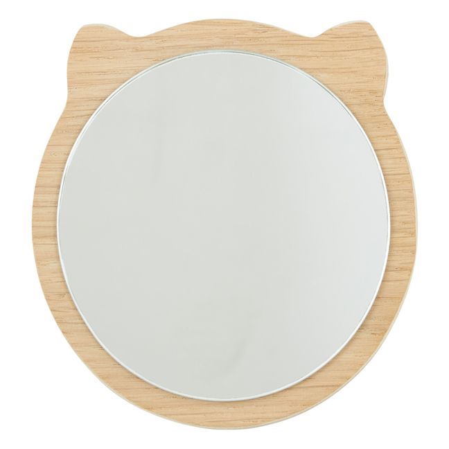 Bear Wooden Mirror