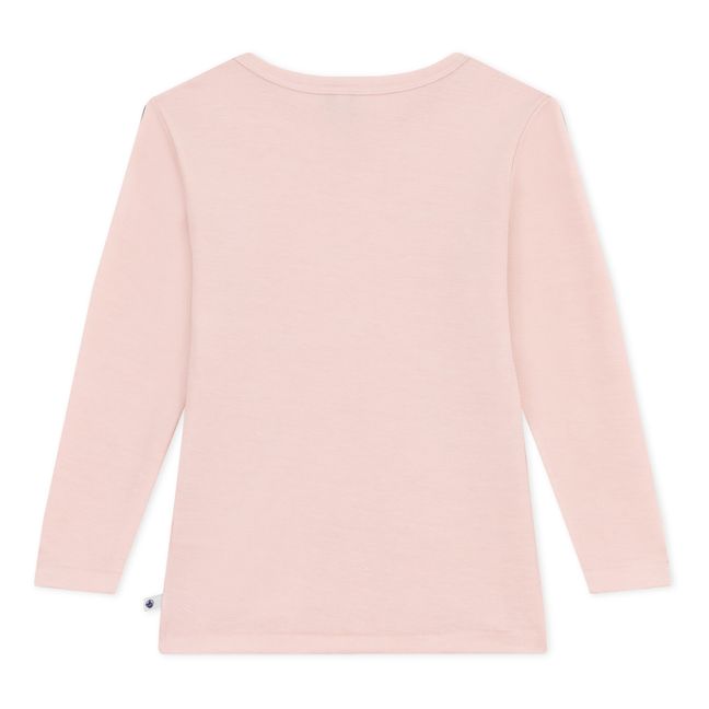 T-Shirt Manches Longues | Rose