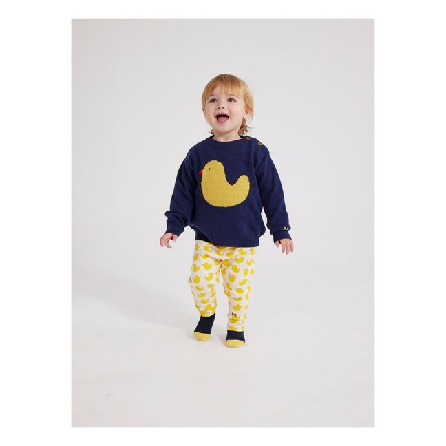 Wollpullover Ente | Navy