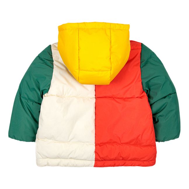 Colorblock jacket | Ecru