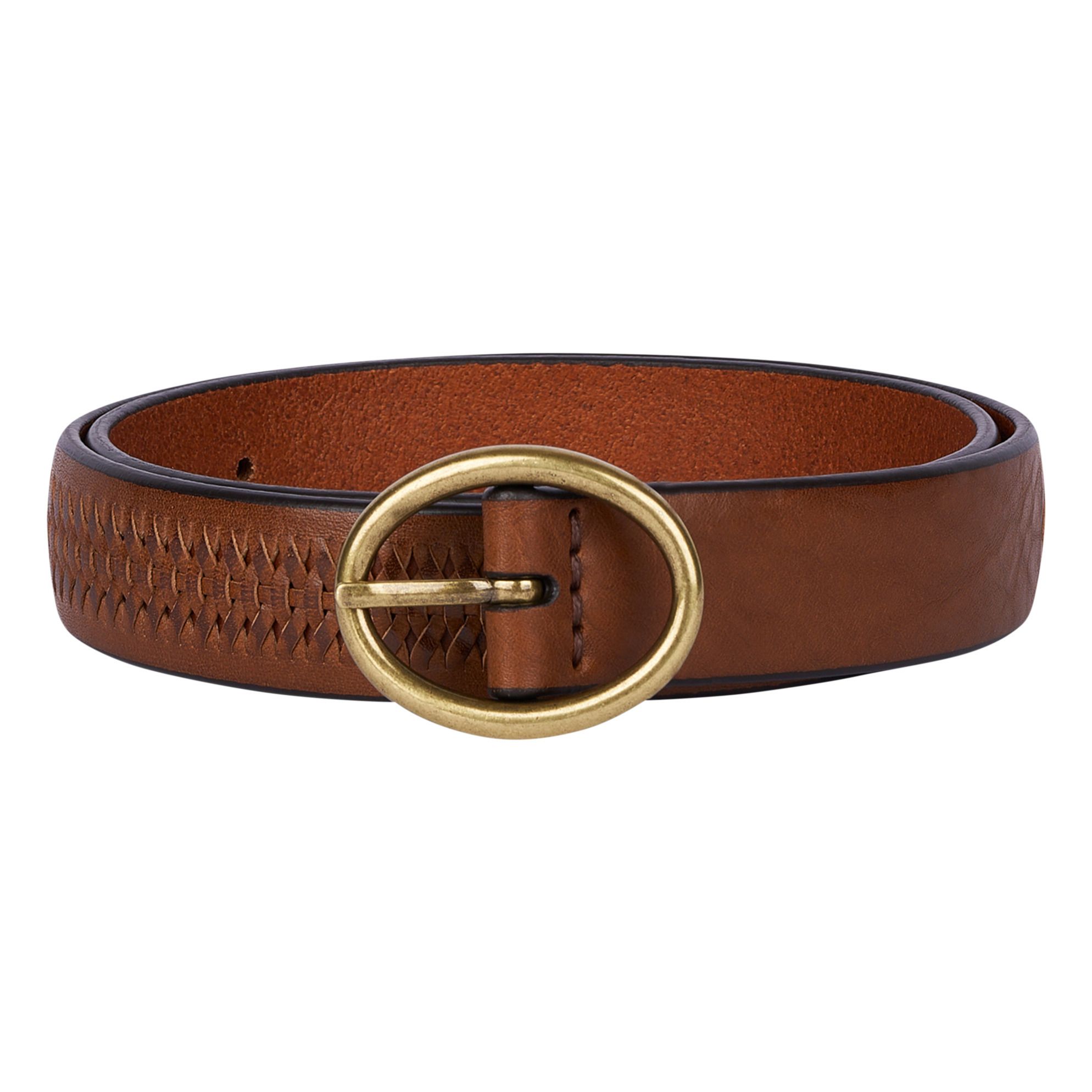 Anthology Paris Braided Belt 83423 Cognac Smallable