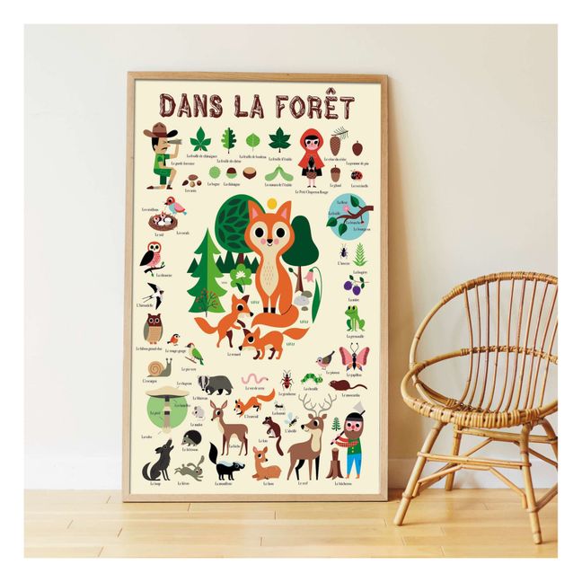 Poster sticker La Forêt