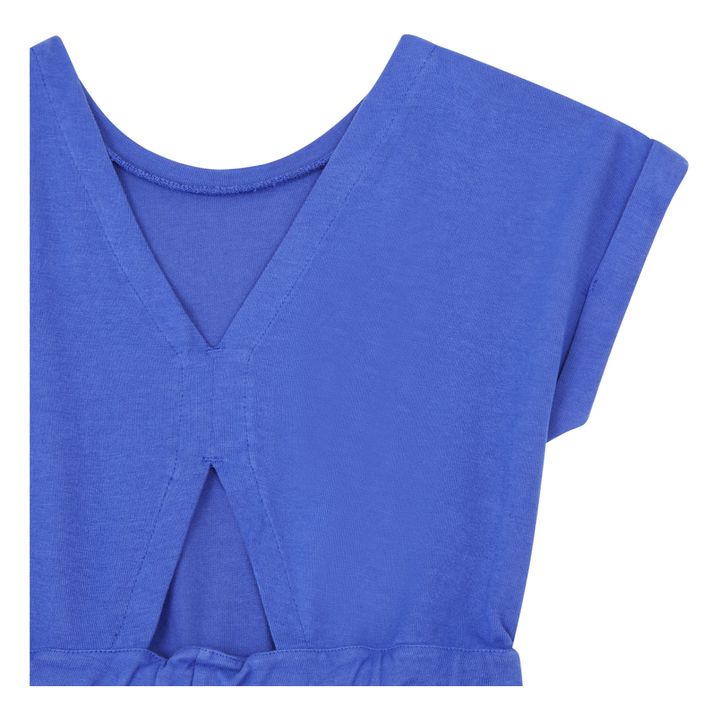 SMALLABLE BASICS Girl's Organic Cotton Playsuit Blue Smallable