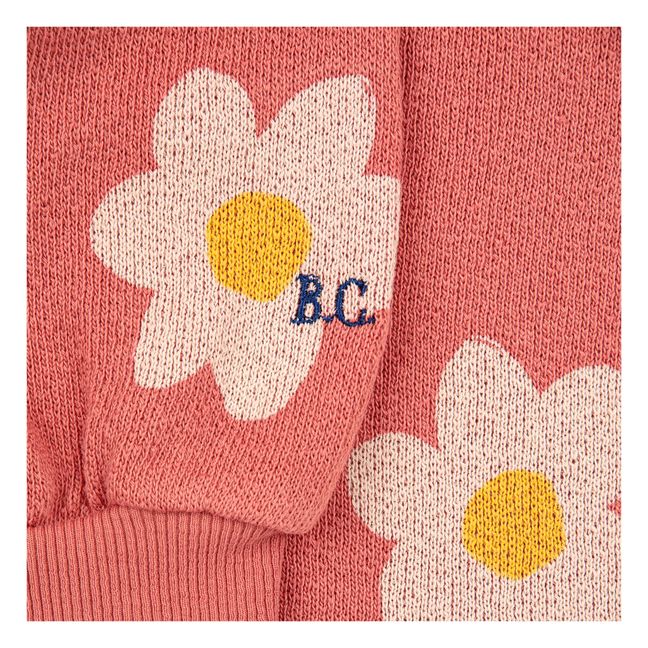Sweatshirt Blumen | Rosa