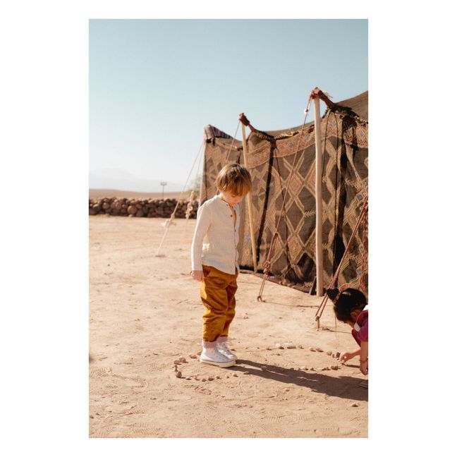 Abel Corduroy Baby Pants | Ochre