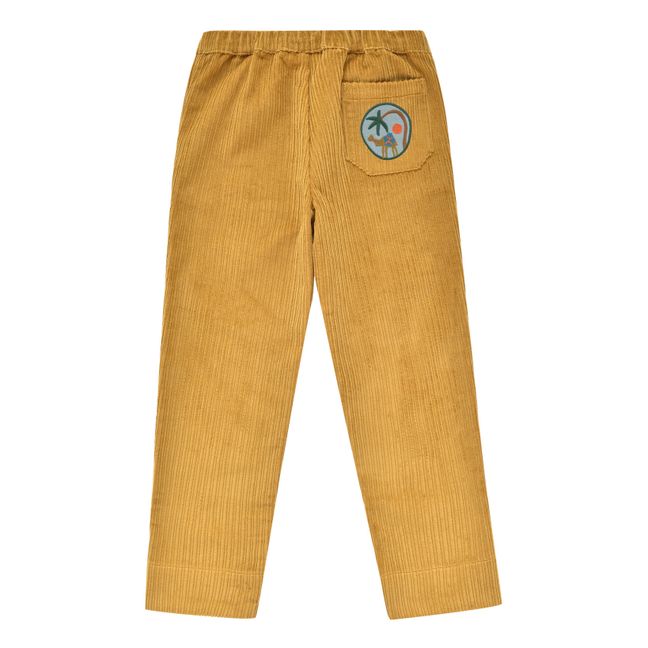 Abel Corduroy Baby Pants | Ochre