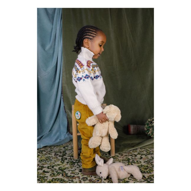 Usman Wool and Alpaca Sweater | Ecru