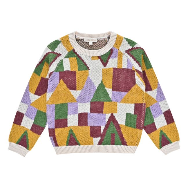 Pullover Wolle und Alpaka Nico | Seidenfarben