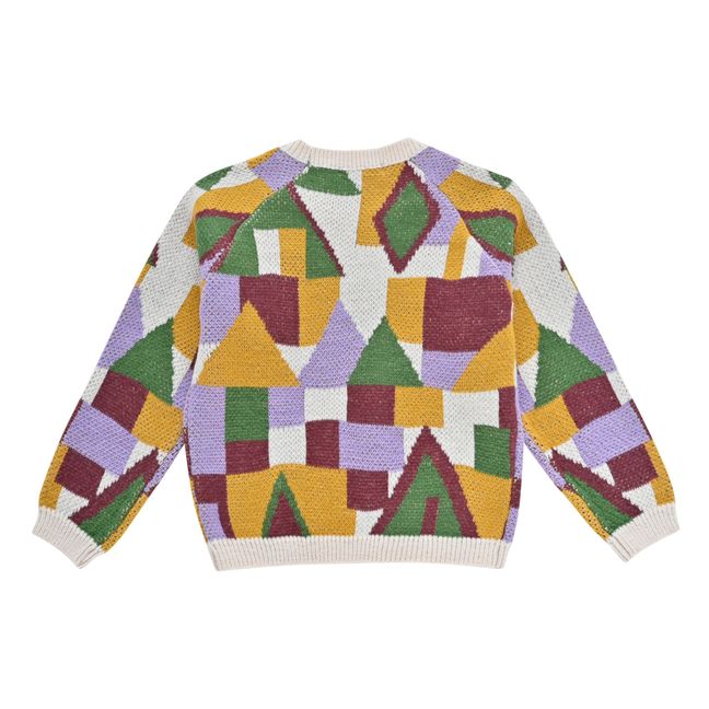 Pullover Wolle und Alpaka Nico | Seidenfarben