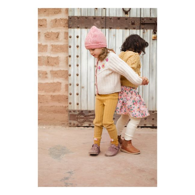 Himane Wool and Cotton Beanie | Pink