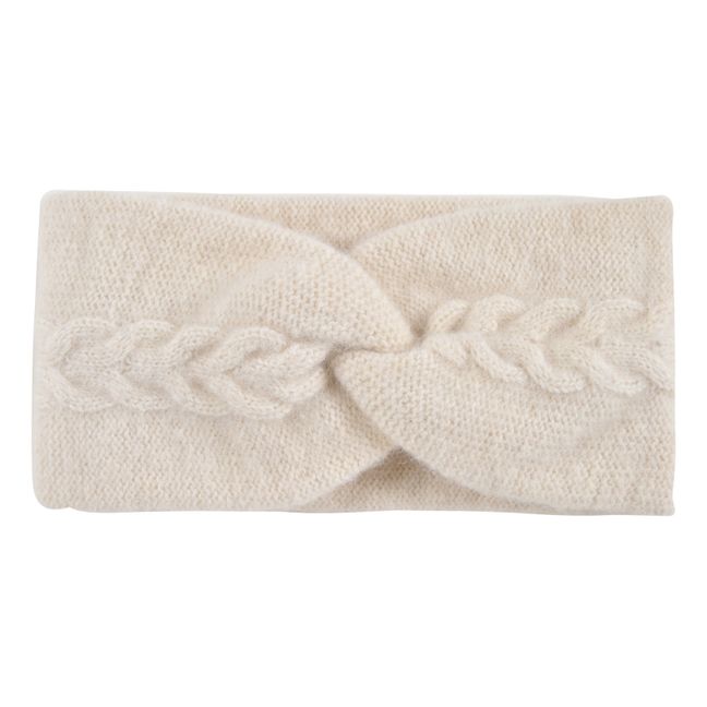 Headband Wolle und Baumwolle Sidony | Seidenfarben