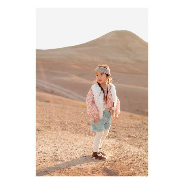 Virginia Corduroy Shorts | Light blue