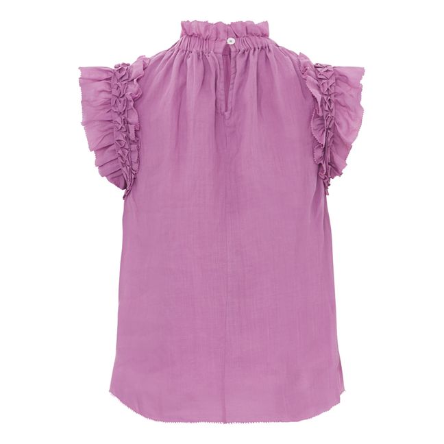 Top Micah Solid Ramie | Lavanda
