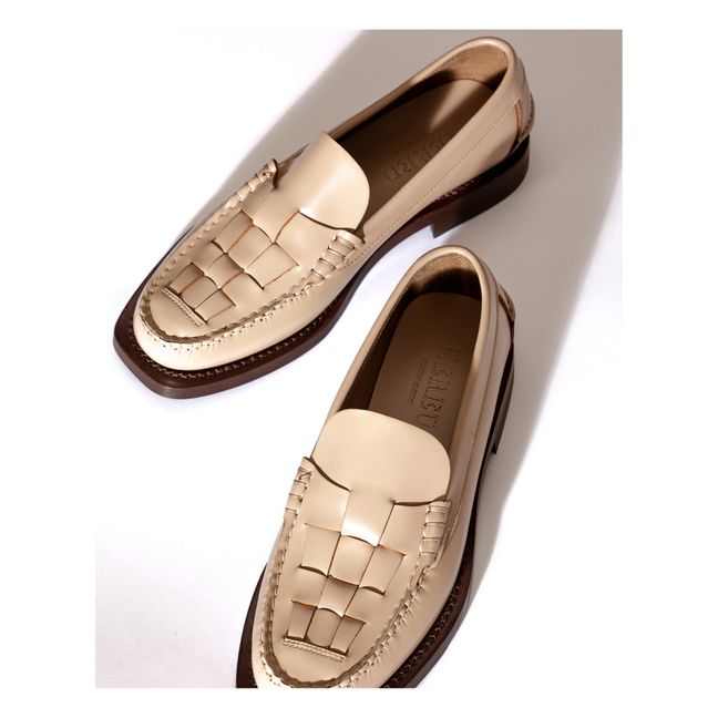 Nombella leather loafers | Sand