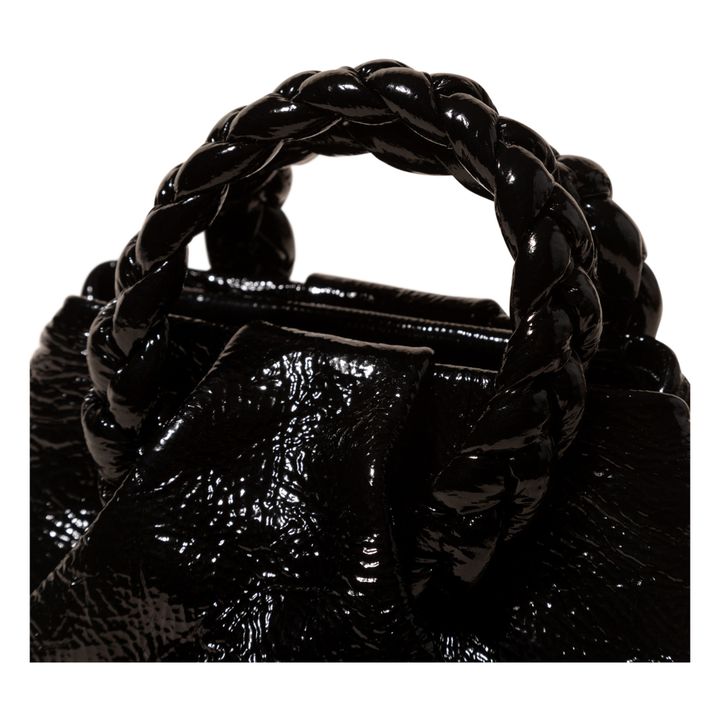 Hereu Bombon Crinkled Top-Handle Bag