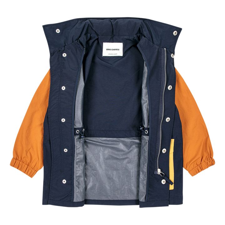 Chaqueta Impermeable Azul Hombre – Los Tres Elefantes Tienda Online