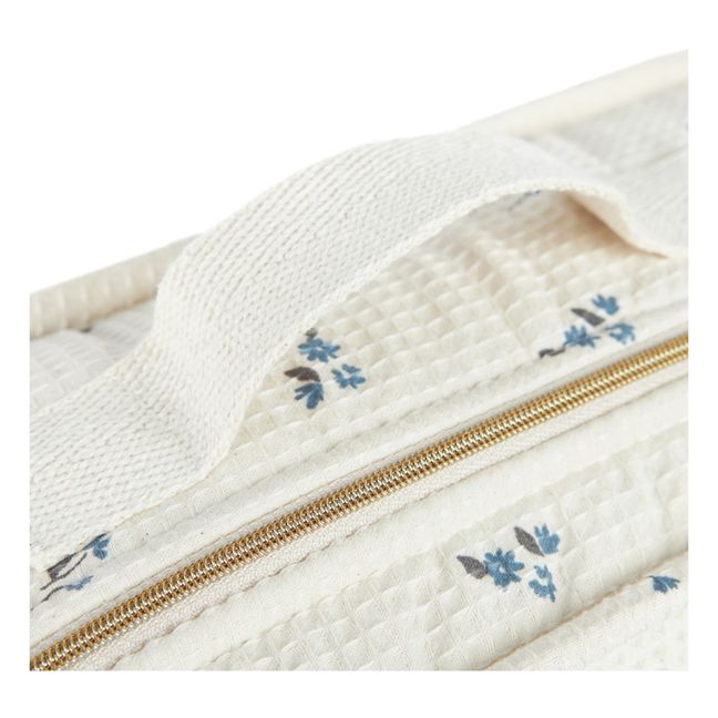 Valise Victoria en coton bio | Ivoire