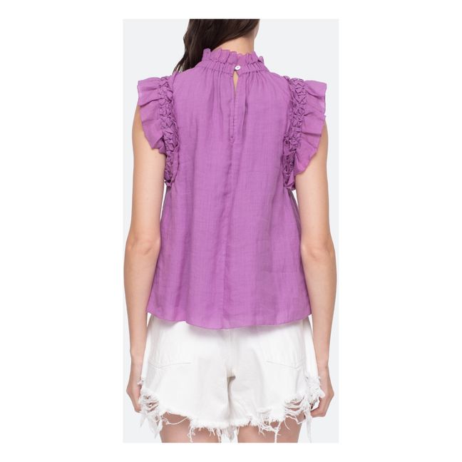 Top Micah Solid Ramie | Lavanda