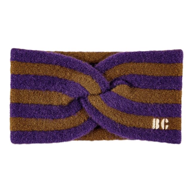 Headband Rayé | Violet