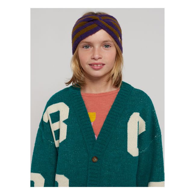 Striped Headband | Purple