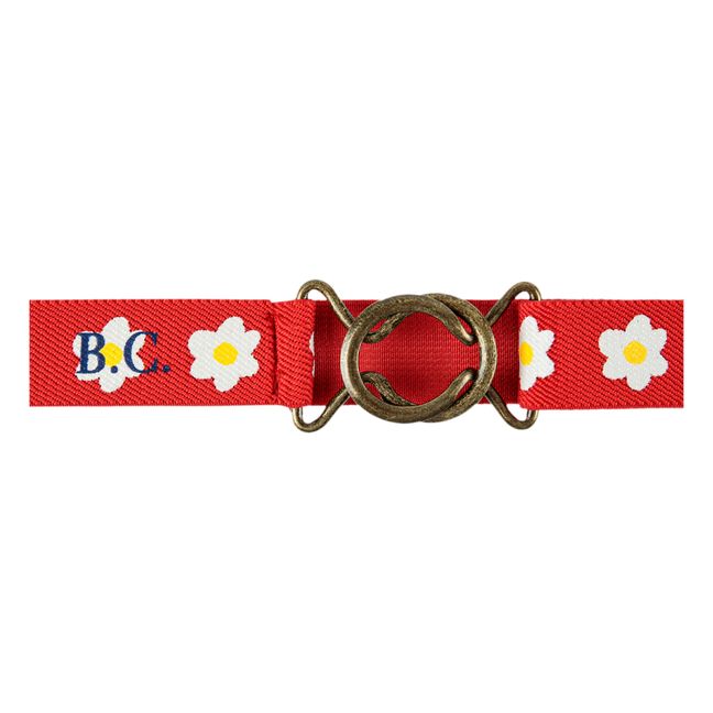 Ceinture Fleurs | Rouge