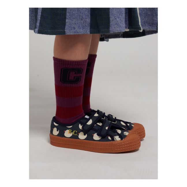 Sneakers con strappi Canards | Blu marino